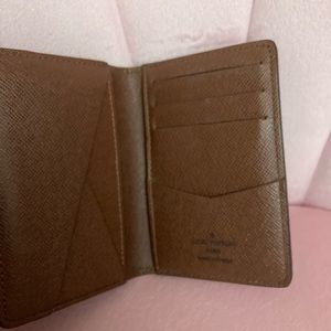 Authentic Louis Vuitton wallet card holder